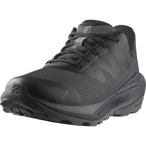 Salomon Elixir Tour Scarpe Impermeabili Da Trekking Da Donna, Comfort Ottimale, Rullata Morbida, Impermeabilità E Protezione Dagli Elementi, Black/Asp