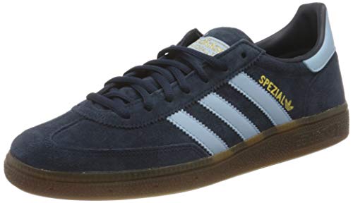 Adidas Handball Spezial, Sneakers Uomo, Collegiate Navy Clear Sky Gum, 45 1/3 Eu