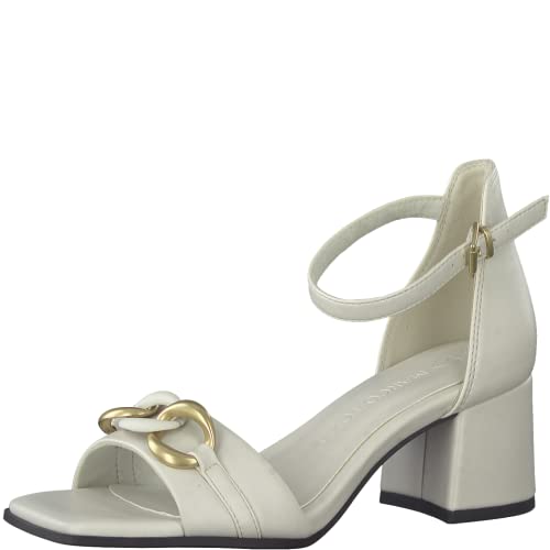 Marco Tozzi Damen 2-2-28317-20, Sandali Con Tacco Donna, Cream Gold, 39 Eu
