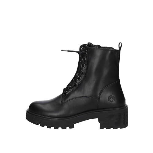 Lumberjack Ramone, Stivaletti Bassi Con Lacci Donna, Black, 37 Eu