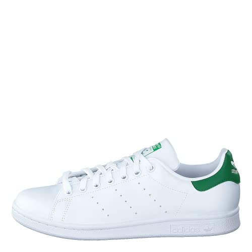 Adidas Stan Smith, Sneaker Uomo, Cloud White Collegiate Green, 44 Eu