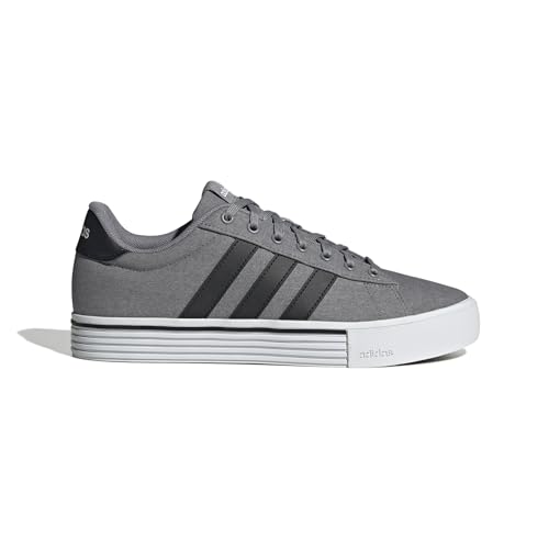 Adidas Daily 4.0 Shoes, Scarpe Unisex-Adulto, Grey/Core Black/Cloud White, 42 Eu