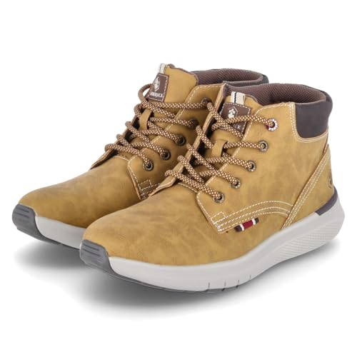 Lumberjack Neil, Scarpe Da Ginnastica Uomo, Giallo E Marrone Scuro, 44 Eu