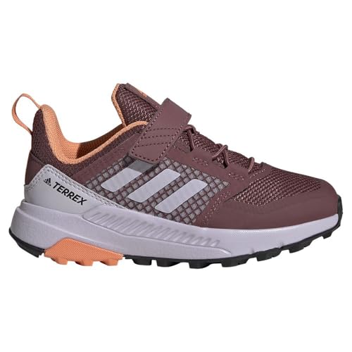 Adidas Terrex Trailmaker Hiking Shoes, Scarpe Da Trekking Unisex-Adulto, Quiet Crimson/Silver Dawn/Amber Tint, 36 Eu