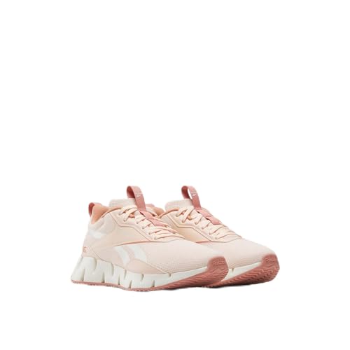 Reebok Zig Dynamica Str, Sneaker Donna, Washed Clay/Pink Clay/Chalk, 35.5 Eu