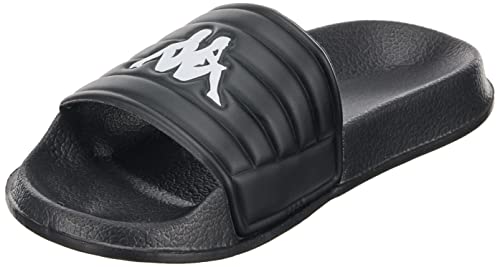 Kappa Nolesit Kid, Scarpe Da Ginnastica, Nero Bianco, 28 Eu