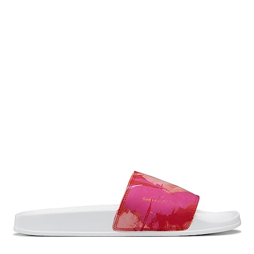 Reebok Classic Slide, Slider Unisex-Adulto, Cold Grey 1/Orange Flare/Vector Red, 43 Eu