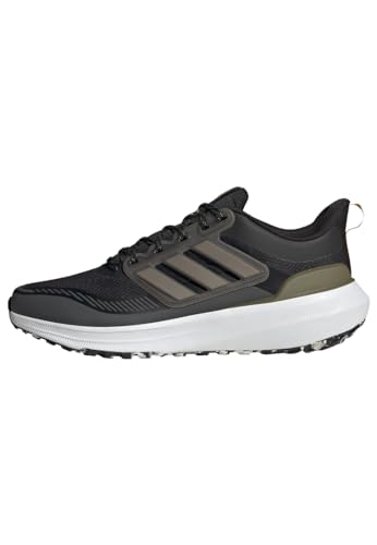 Adidas Ultrabounce Tr Bounce Running Shoes, Scarpe Da Corsa Uomo, Core Black/Ftwr White/Preloved Yellow, 40 2/3 Eu