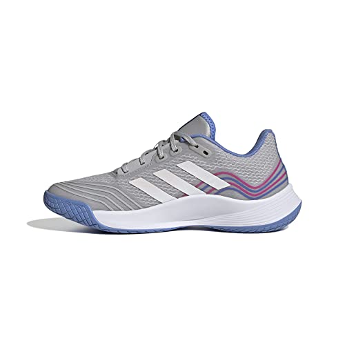 Adidas Novaflight Volley , Sneakers Donna, Grey Two/Ftwr White/Silver Dawn, 36 2/3 Eu