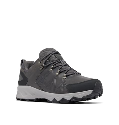 Columbia Peakfreak 2 Outdry Leather, Scarpe Da Trekking Ed Escursionismo A Vita Bassa Uomo, Ti Grey Steel/Dark Grey 2023, 43 Eu
