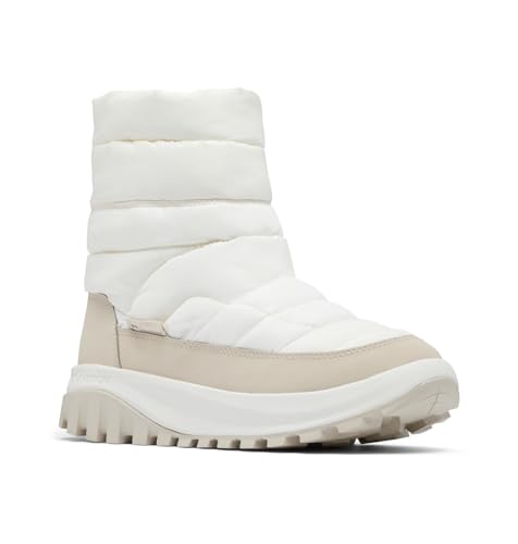Columbia Snowtrot Mid, Stivali Da Neve Donna, Sea Salt/Fig , 43 Eu