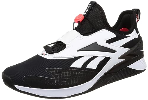 Reebok Nano X3 Froning, Sneaker Unisex-Adulto, Cblack/Ftwwht/Neoche, 37.5 Eu