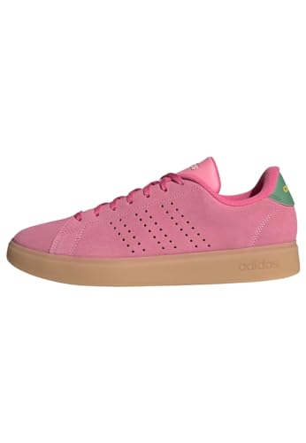 Adidas Advantage 2.0 Shoes, Scarpe Uomo, Bliss Pink/Core Black/Preloved Green, 46 Eu