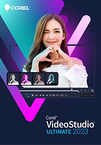 Corel Videostudio 2023 Ultimate, Video Editing, 1 Dispositivo, Consegna Postale