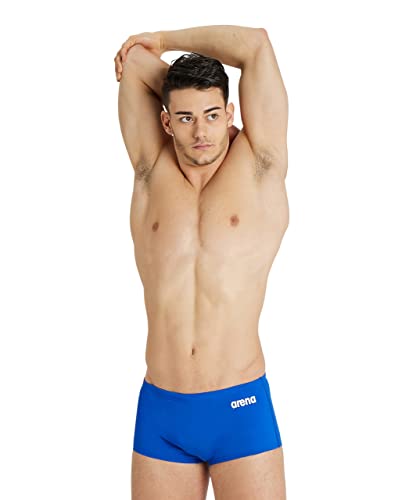 Arena Solid Team Costume Uomo Piscina, Costume Da Bagno Ad Asciugatura Rapida, Pantaloncini Da Bagno In Tessuto Maxlife Eco Con Massima Resistenza Al