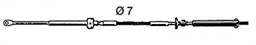 Ultraflex Cavo Telecomando C14 Da 7'