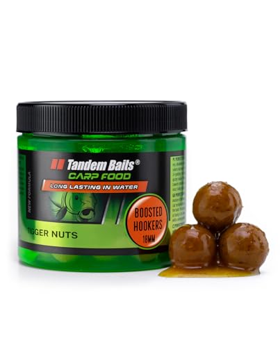 Tandem Baits Carp Food Boosted Hookers Noci Di Tigre | Carpfishing Pesche Pesca Accessori | Alimentatore Per La Pesca Carpa | Pesca Accessori Alla Car
