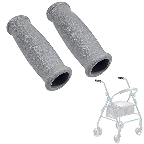 Rollator Walker - Manopole Di Ricambio Per Impugnatura Per Anziani E Disabili, 2,5 Cm, 2 Pezzi