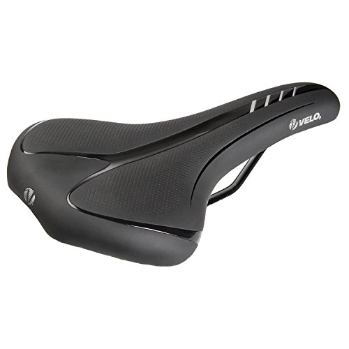 Velo 12505231, Sella Per Bicicletta Unisex, Nero, Xl