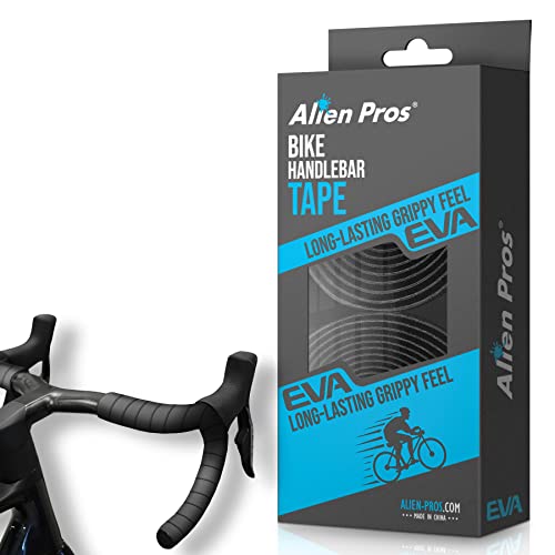 Alien Pros Nastro Manubrio Bici Eva (Set Di 2) Nero Rosso Bianco Blu Rosa Verde - Avvolgi La Tua Bici Per Una Fantastica E Confortevole Corsa