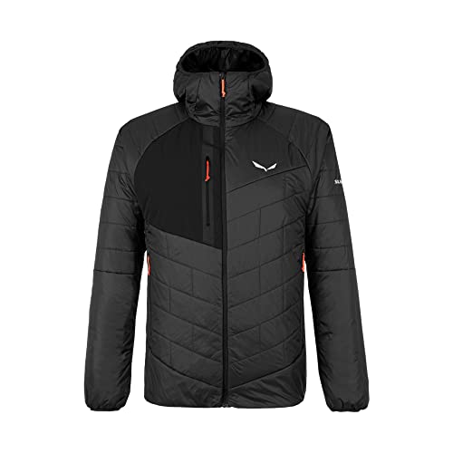 Salewa Catinaccio Twr M Jkt, Giacca Isolante Foderata In Lana, Uomo, 46/S, Nero (Black Out)