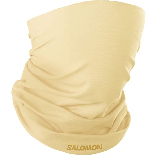 Salomon Cross Scaldacollo Unisex, Nuovo Tessuto, Stile, Protezione, Yellow
