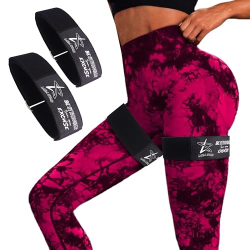 Bfr - Fasce Di Resistenza Per Glutei Da Donna, Per Ridurre Il Flusso Sanguigno Per Gambe, Glutei E Fianchi, Allenamento, Fasce Di Resistenza In Tessut