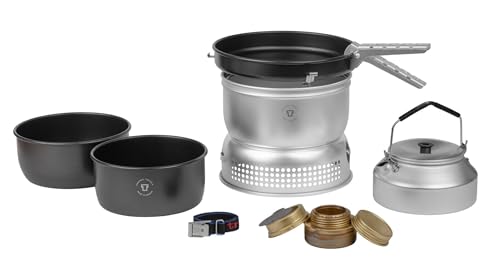 Trangia 25 Series, Gavetta Antiaderente Con Bollitore E Scaldavivande