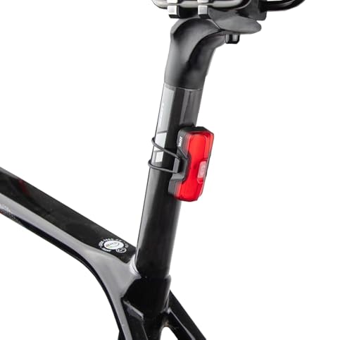 Zefal Vision R20 Luce Posteriore Velo - Luce Velo Posteriore 33H Di Funzionamento - Lampada Velo Usb-C Ricaricabile - Illuminazione Posteriore Della B