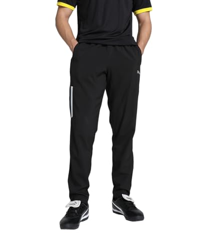 Puma 4063699251203 Teamliga Sideline Pants Pantaloni Uomo, M, Puma Black/Puma White