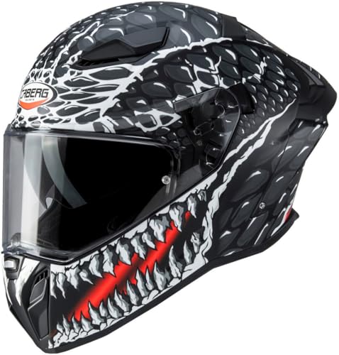 Caberg Drift Evo Ii Crok Matt Black / Anthracite / Red M Casco Integrale