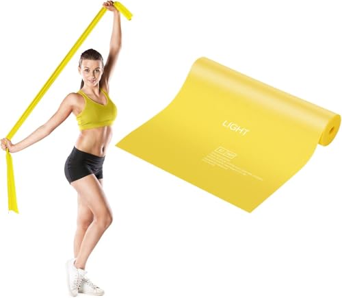 Elastici Palestra, Bande Elastiche Fitness Resistance Band Elastici Fisioterapia Esercizi Yoga, Pilates, Schiena Stretching, Sviluppo Muscolare,Casa,