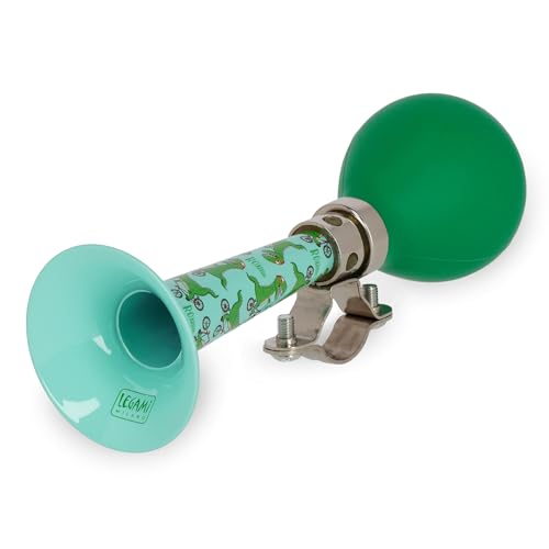 Legami - Campanello A Trombetta Per Bicicletta - Bike Horn, Clacson Per Bici, Trombetta Biciclette Bambini, Resistente, Tema Dino