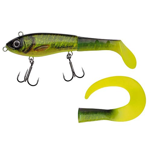 Abu Garcia Svartzonker Mchybrid, Esca Artificiale. Unisex, Vero Luccio Caldo, 100G | 200Mm