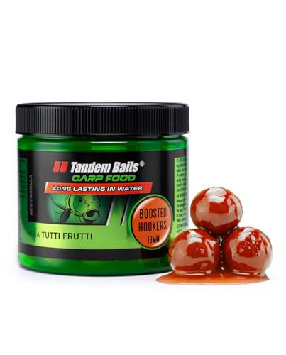Tandem Baits Carp Food Boosted Hookers Mega Tutti Frutti | Carpfishing Pesche Pesca Accessori | Alimentatore Per La Pesca Carpa | Pesca Accessori Alla