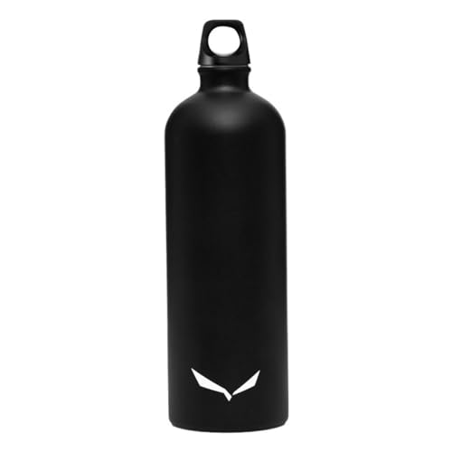 Salewa Isarco Lightweight Stainless Steel 1,0L Bottle, Black Out, Uni