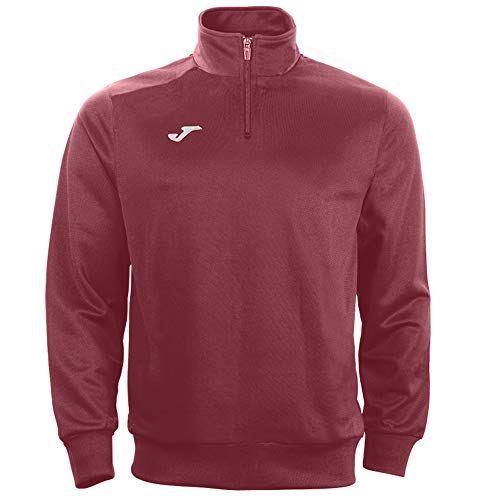 Joma 100285.671.S Felpa Senza Cappuccio, Faraon Bordeaux Med, Uomo, Bordeaux, S