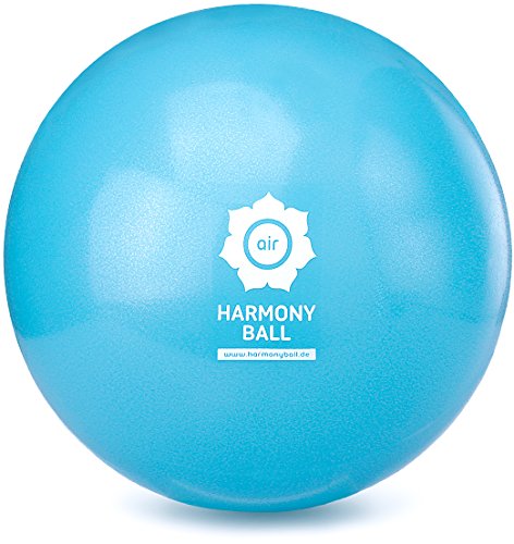 Harmony Ball Air Palla Ginnica Antiscoppio/Palla Per Pilates/Piede Ball/Yoga Ball - Senza Ftalati - Acquamarina (Blu, 23 Cm)