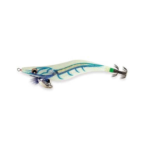 Akami Yurei Egi | Color Wb - White Blue | Mm 95 | Type Sinking | Egi 3.0