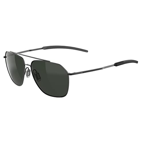 Bollé Source, Occhiali Da Sole Unisex Adulto, Grigio, M