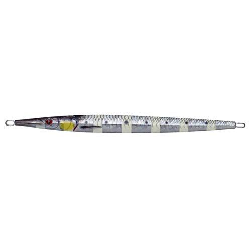 Savage Salt 3D Needle Jig Glow Zebra Php