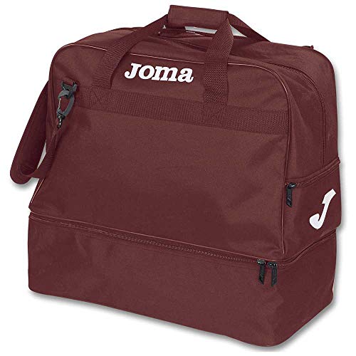 Joma - Borsa Taglia Media Per Formazione Iii Marino, Adulto, Unisex, Bordeaux, Unica