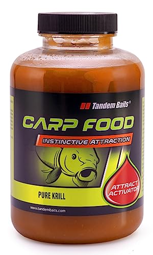 Tandem Baits Carp Food Attract Activator Krill Puro | Carpfishing Pesche Pesca Accessori | Alimentatore Per La Pesca Carpa | Aroma Inenso | Pesca Acce