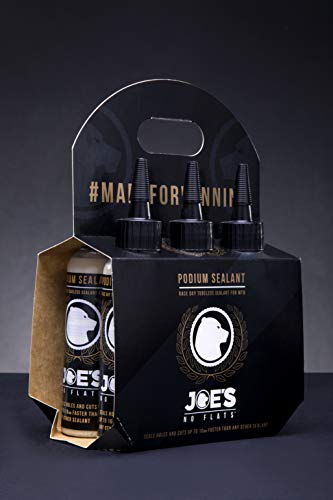 Joes-No-Flats 7290101185772, "Podium Sealant 125Ml-6 Pieces Unisex Adulto, Nero, Unica