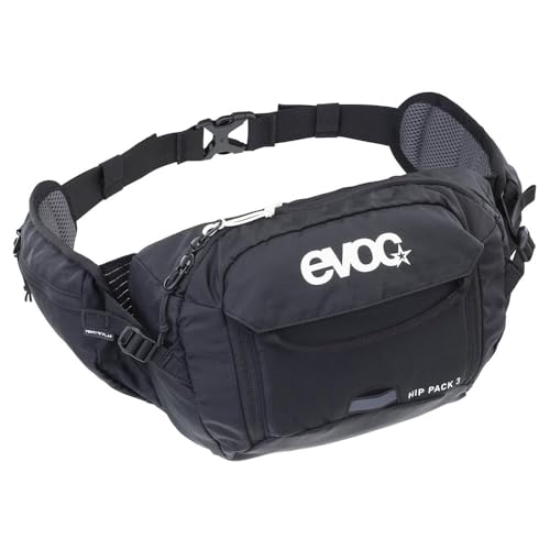Evoc Hip Pack 3 + Hydration Bladder 1,5, Packs Unisex-Adult, Black, One Size