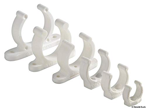 Lofrans Clip Bianca Plastica Pesante 35 Mm