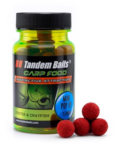 Tandem Baits Carp Food Perfection Mini Pop-Up Aragosta & Cancro | Carpfishing Pesche Pesca Accessori | Alimentatore Per La Pesca Carpa | Pesca Accesso