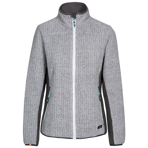 Trespass Liggins, Giacca In Pile Caldo 220 G/Mq. Donna, Grigio Marl, L