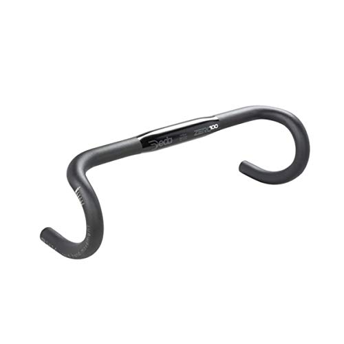 Deda Elementi Zero 100, Manubrio Unisex Adulto, Black On Black, 40 Cm
