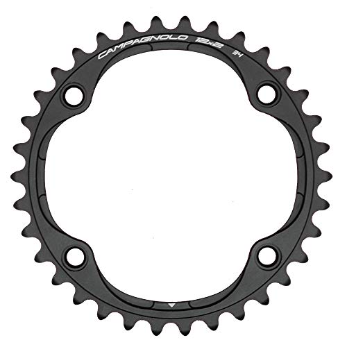 Campagnolo, Miscellanea Corona Super Record D.36 12V. C/Viti Unisex -Adulto, Nero, Taglia Unica
